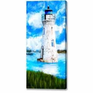 Cockspur Island Lighthouse - Georgia Coast Canvas Print