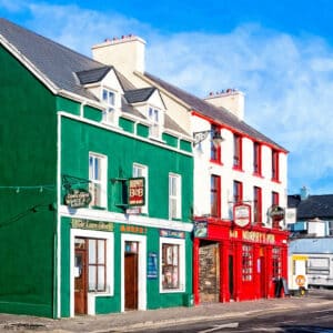 Colorful Dingle - Irish Art Print