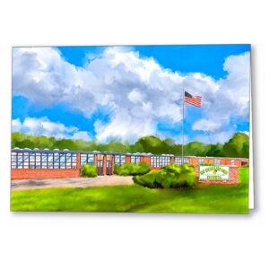 D.F. Douglass High School - Montezuma Georgia Greeting Card