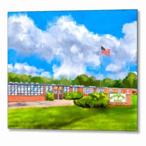D.F. Douglass High School - Montezuma Georgia Metal Print