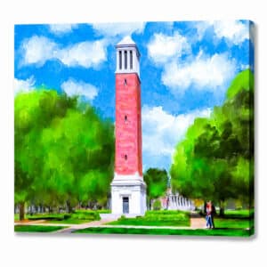 Denny Chimes Painting - Alabama Canvas Print