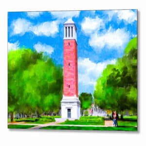Denny Chimes Painting - Alabama Metal Print