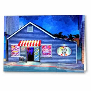 Doc's Bar - Tybee Island Greeting Card