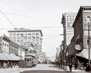 Vintage Birmingham Alabama – Historic Downtown Art Print