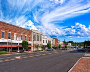 Downtown Montezuma - Georgia Art Print