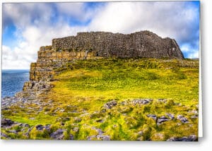 Dún Aonghasa - Prehistoric Hill Fort Greeting Card