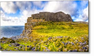 Dún Aonghasa - Prehistoric Hill Fort Metal Print