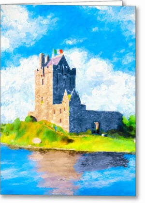 Dunguaire Castle - Historic Ireland Greeting Card