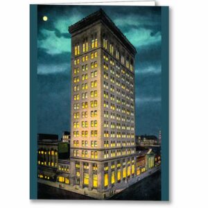 Empire Building - Vintage Birmingham Alabama Greeting Card