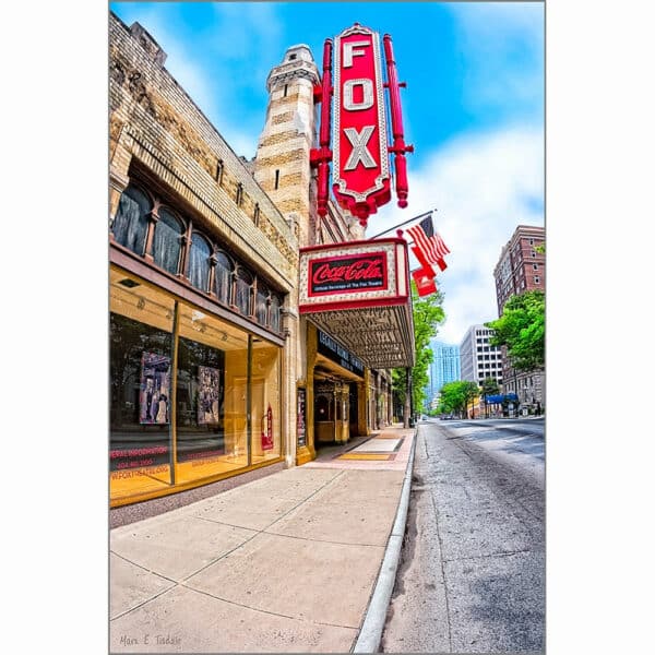 Fabulous Fox Theatre - a Unique Atlanta Art Print