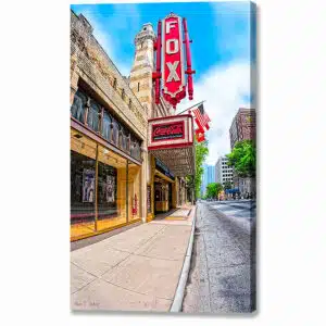 Fabulous Fox Theatre - a Unique Atlanta Canvas Print