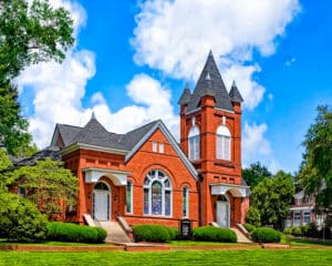 First Baptist Church - Montezuma Georgia Art Print