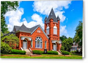 First Baptist Church - Montezuma Georgia Greeting Card