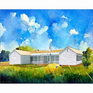 Flint River Farms School - Macon County Georgia Art Print