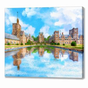 Ford Buildings - Berry College Canvas Print