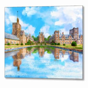 Ford Buildings - Berry College Metal Print