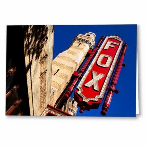 Fox Theatre - Landmark Atlanta Greeting Card