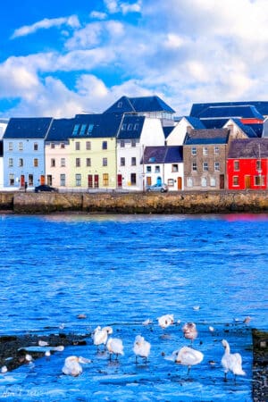 Galway Water View - Irish Art Print