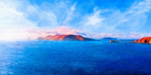 Great Blasket Island - Irish Landscape Art Print