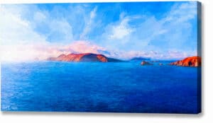 Great Blasket Island - Irish Landscape Canvas Print