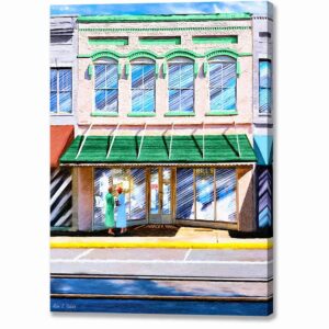 Hill's Department Store - Montezuma Georgia Canvas Print