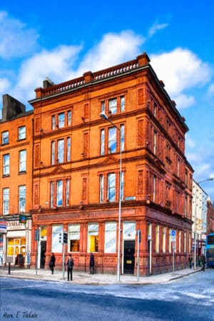 Irish Street Corner - Dublin Art Print