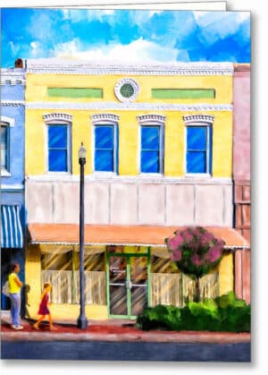 Josie's Restaurant - Montezuma Georgia Greeting Card