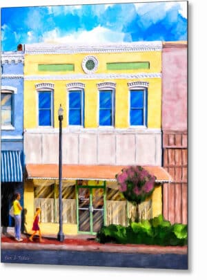 Josie's Restaurant - Montezuma Georgia Metal Print