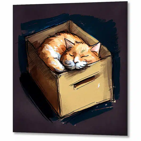 kitty-in-a-box-ginger-cat-metal-print.jpg