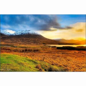Loch Tulla Landscape - Scottish Highlands Art Print