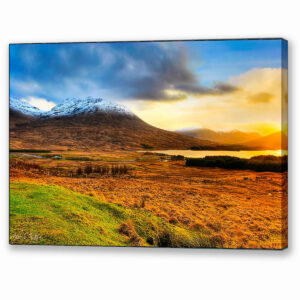 Loch Tulla Landscape - Scottish Highlands Canvas Print