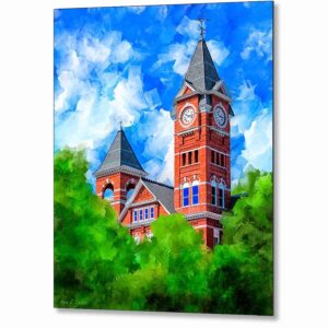 Auburn University - Samford Hall Metal Print