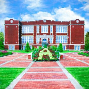 Andalusia City Hall - Alabama Art Print