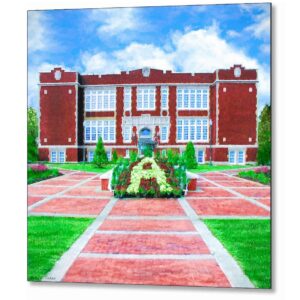 Andalusia City Hall - Alabama Metal Print