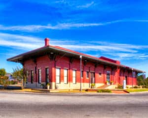 Montezuma - Central Of Georgia Depot Art Print