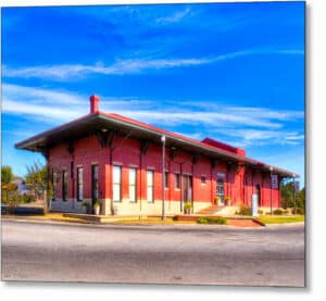 Montezuma - Central Of Georgia Depot Metal Print