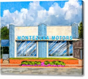 Montezuma Motors - Georgia Canvas Print