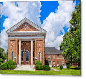 Montezuma United Methodist Church - Georgia Metal Print
