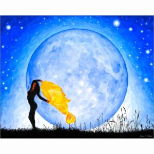 Moon Child - Spiritual Art Print