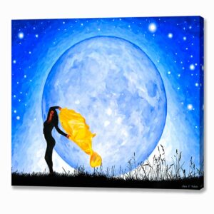 Moon Child - Spiritual Canvas Print