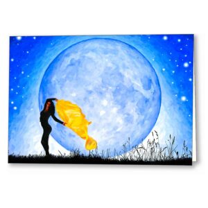 Moon Child - Spiritual Greeting Card