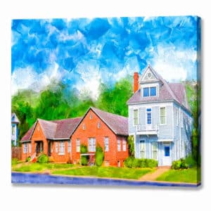 Old Macon County Clinic - Montezuma Georgia Canvas Print