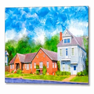 Old Macon County Clinic - Montezuma Georgia Metal Print