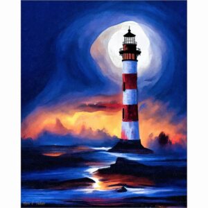 Old Sentinel - Morris Island Lighthouse Art Print