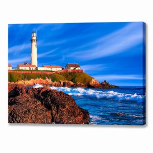 Pigeon Point Lighthouse - California Coast Canvas Print