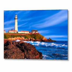 Pigeon Point Lighthouse - California Coast Metal Print