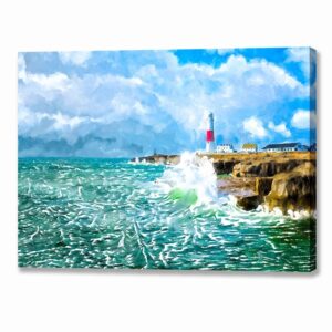 Portland Bill Lighthouse - Isle of Portland Canvas Print