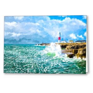 Portland Bill Lighthouse - Isle of Portland Greeting Card