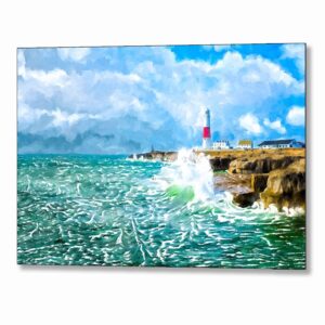 Portland Bill Lighthouse - Isle of Portland Metal Print