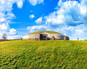 Prehistoric Ireland - Newgrange Passage Tomb Art Print